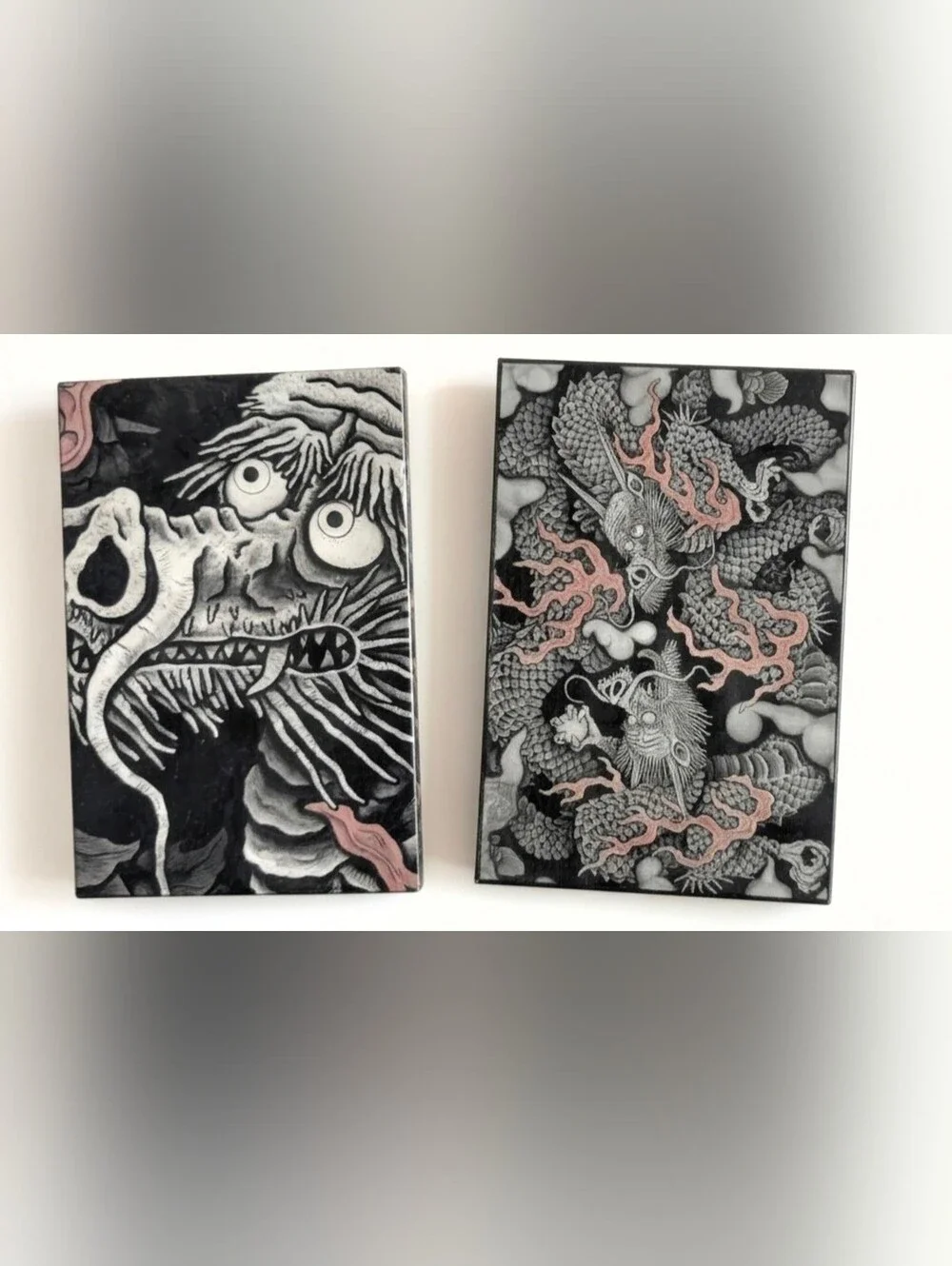 Authentic Kennin-ji Temple Goshuincho (Stamp Book) – Twin Dragons (Soryu-zu)